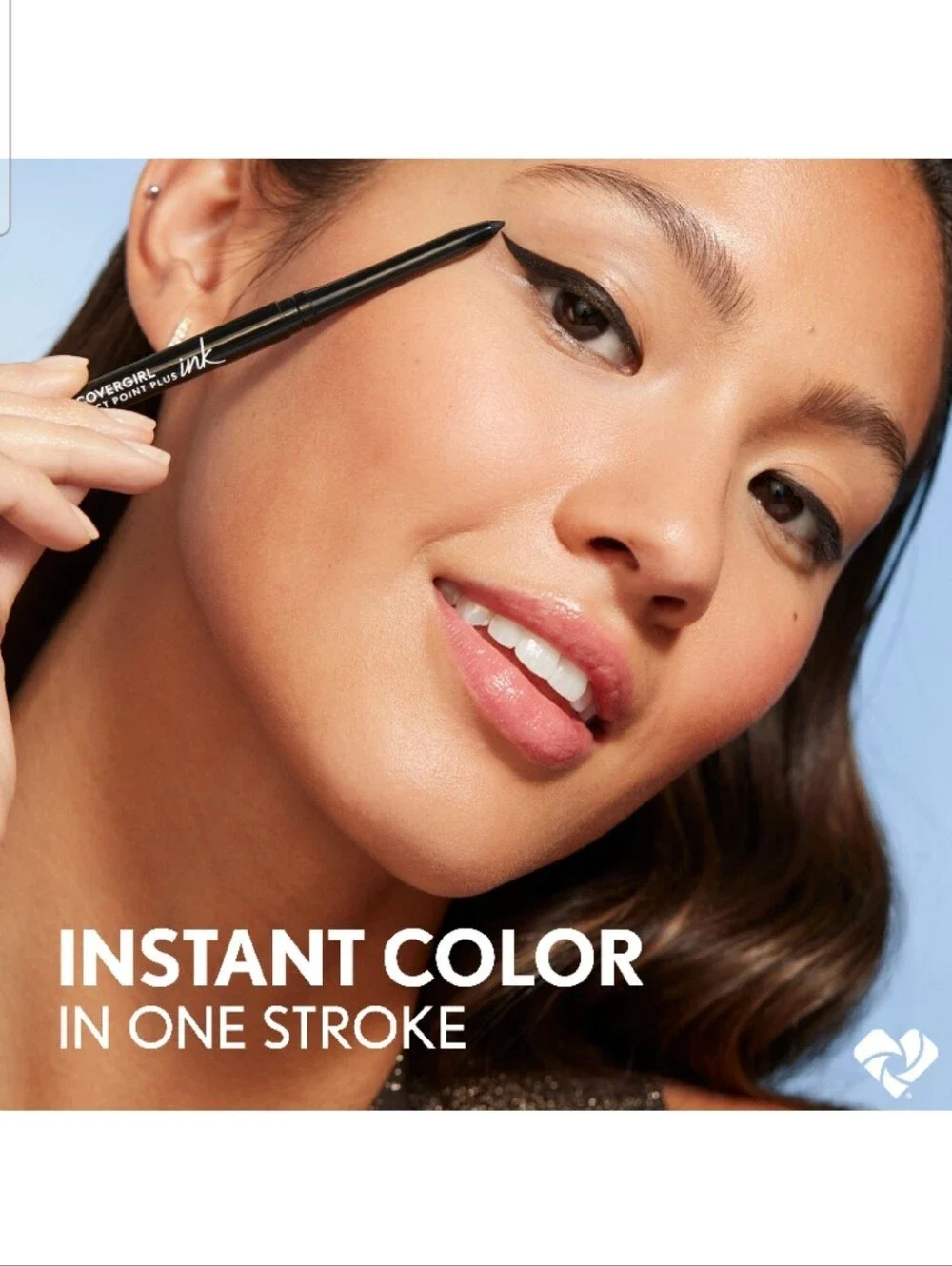 ⭐4/$15 Covergirl Perfect Point Plus Ink Gel Eye Pencil Matte Jet Black